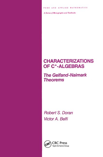 Couverture_Characterizations Of C* Algebras