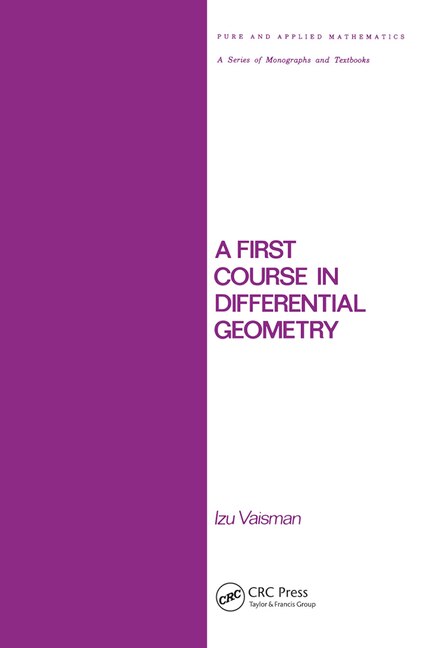 Couverture_A First Course In Differential Geometry