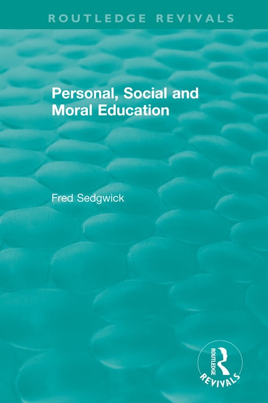 Front cover_Personal, Social And Moral Education