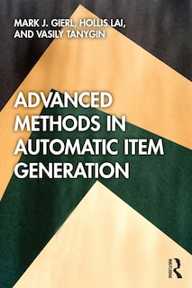 Front cover_Advanced Methods in Automatic Item Generation