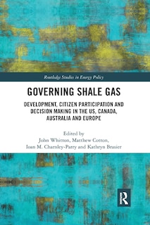 Front cover_Governing Shale Gas