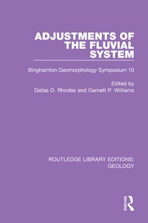 Couverture_Adjustments Of The Fluvial System