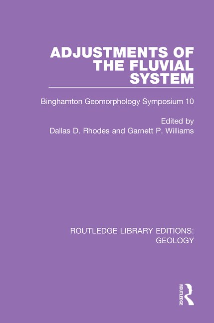 Couverture_Adjustments Of The Fluvial System