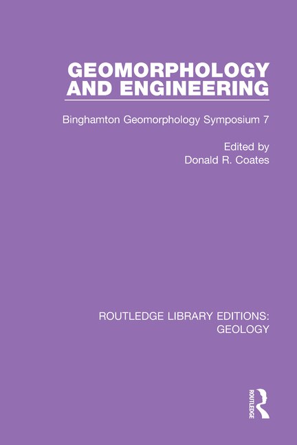 Front cover_Geomorphology and Engineering