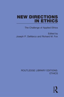Front cover_New Directions In Ethics