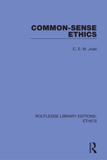 Front cover_Common-sense Ethics