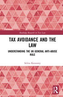 Front cover_Tax Avoidance And The Law