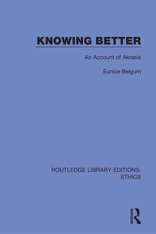 Couverture_Knowing Better