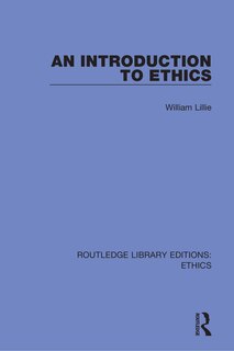 Front cover_An Introduction To Ethics