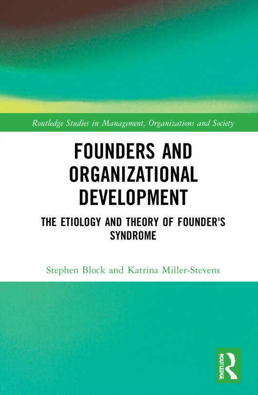 Front cover_Founders And Organizational Development