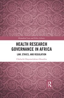Couverture_Health Research Governance In Africa