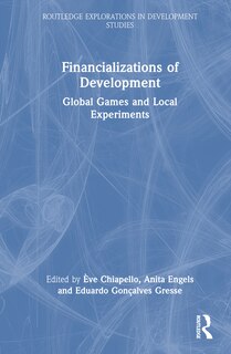 Front cover_Financializations of Development