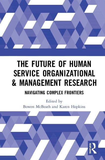 Couverture_Future of Human Service Organizational and Management Research