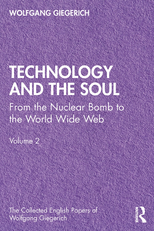 Couverture_Technology And The Soul