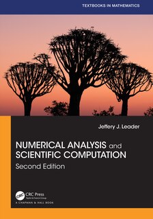 Front cover_Numerical Analysis And Scientific Computation