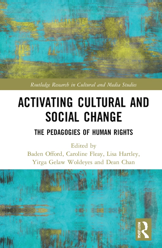 Front cover_Activating Cultural And Social Change