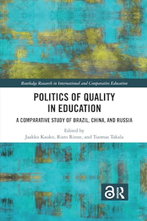Front cover_Politics Of Quality In Education