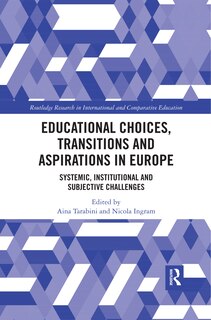 Front cover_Educational Choices, Transitions And Aspirations In Europe