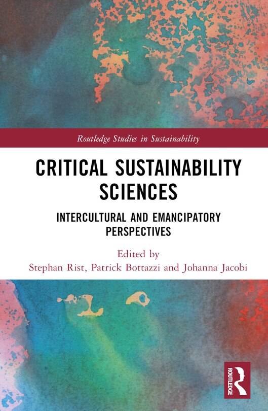 Front cover_Critical Sustainability Sciences