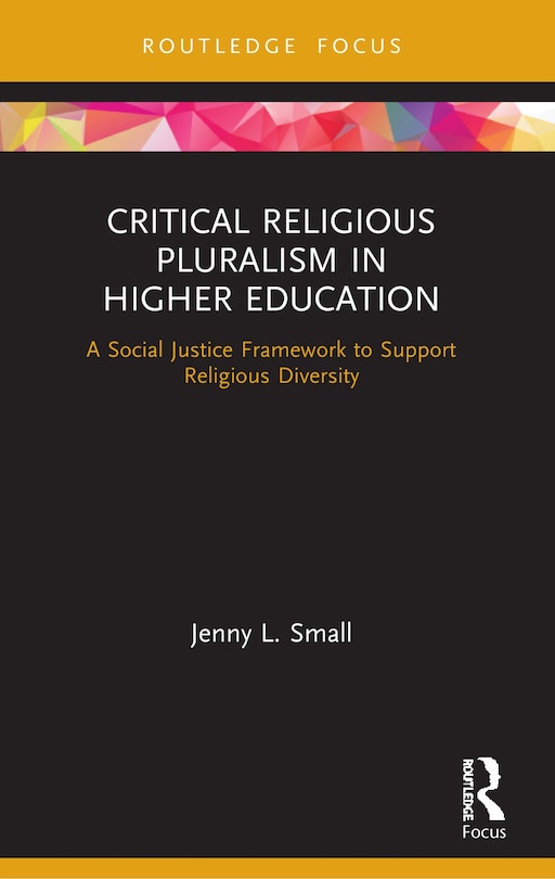 Couverture_Critical Religious Pluralism In Higher Education