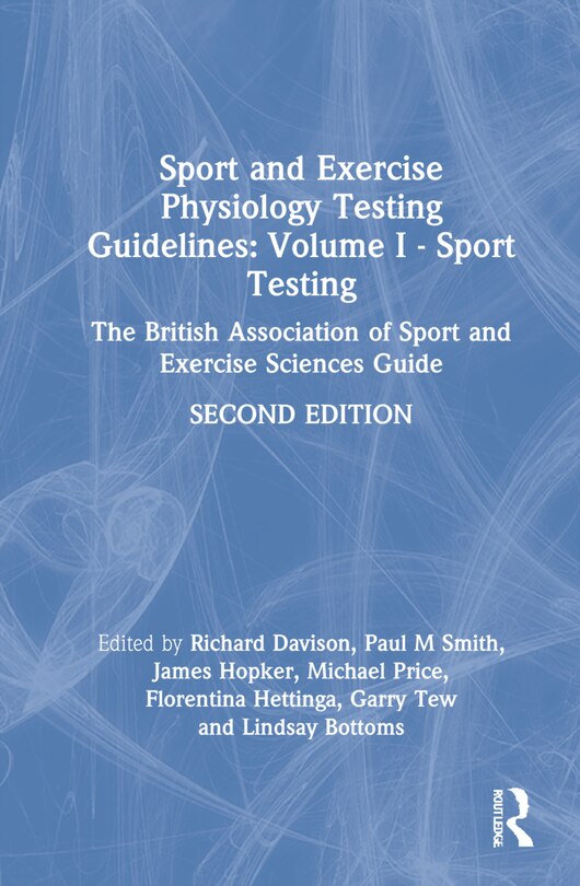 Couverture_Sport And Exercise Physiology Testing Guidelines