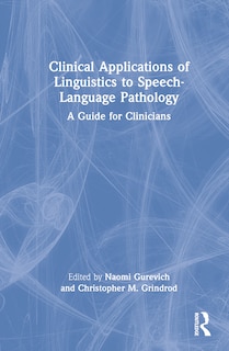 Couverture_Clinical Applications of Linguistics to Speech-Language Pathology