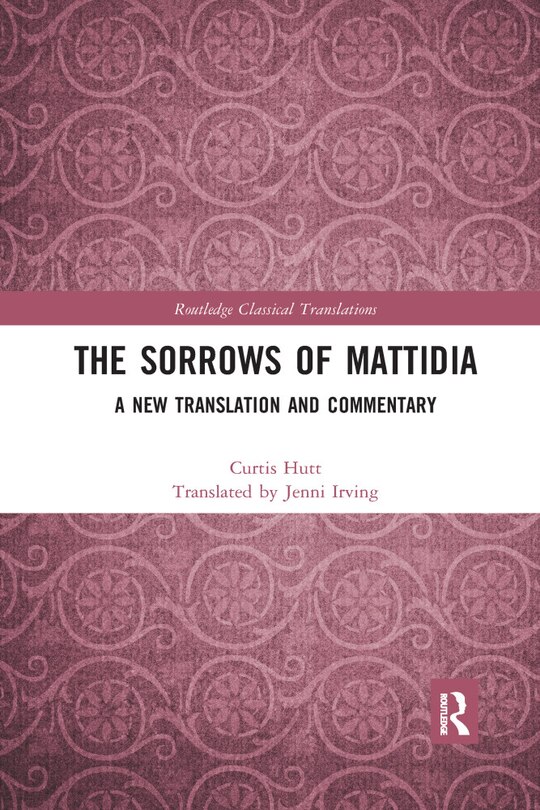 Couverture_The Sorrows of Mattidia