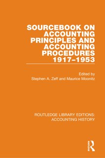 Couverture_Sourcebook On Accounting Principles And Accounting Procedures, 1917-1953