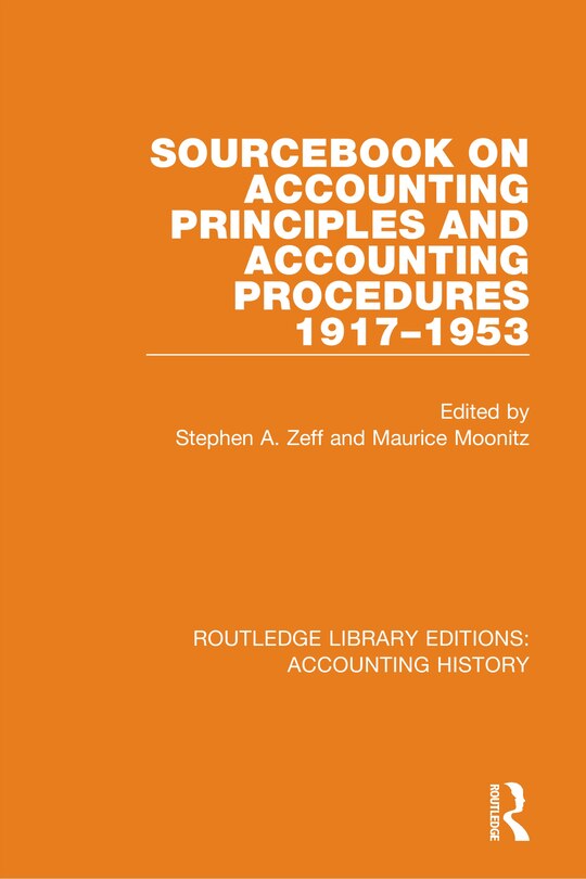 Couverture_Sourcebook On Accounting Principles And Accounting Procedures, 1917-1953