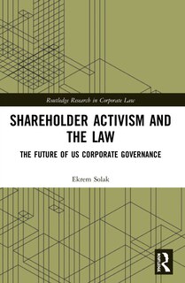Front cover_Shareholder Activism And The Law