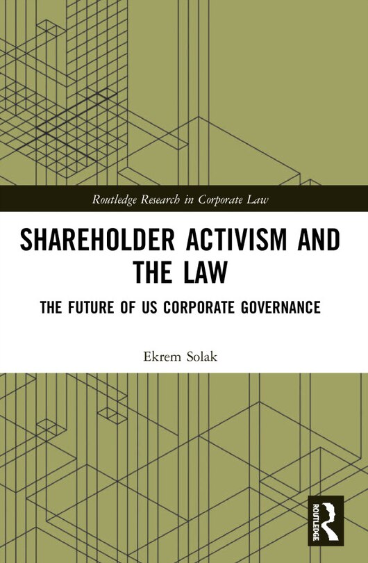 Front cover_Shareholder Activism And The Law