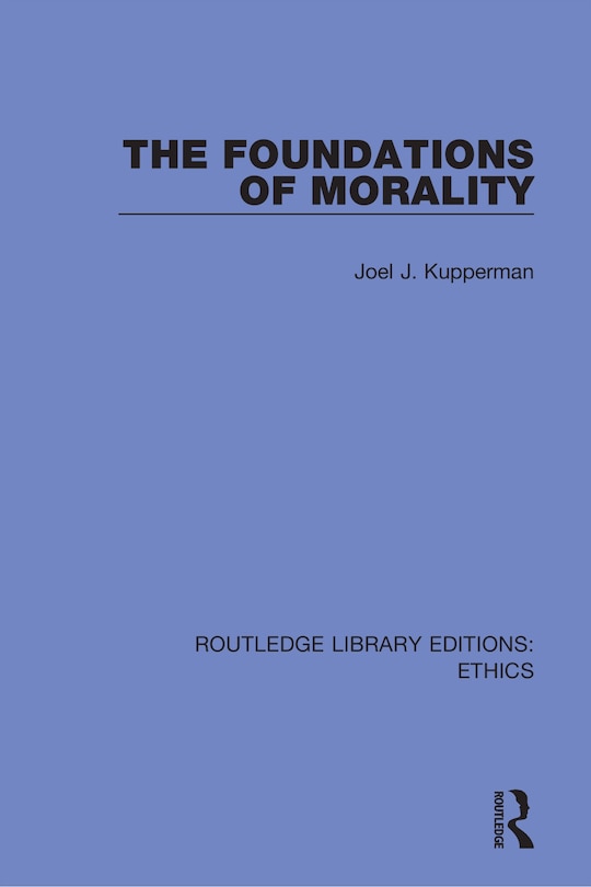 Couverture_The Foundations of Morality