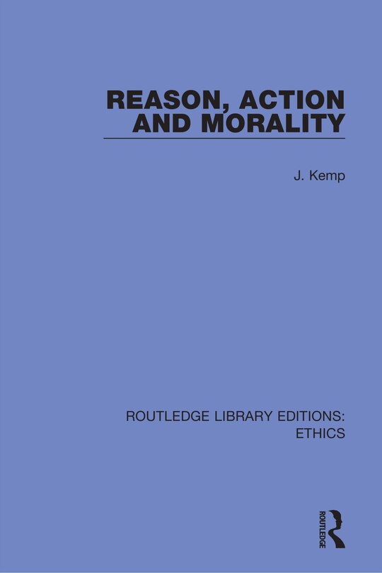 Front cover_Reason, Action And Morality