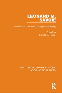 Front cover_Leonard M. Savoie