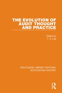 Couverture_The Evolution Of Audit Thought And Practice