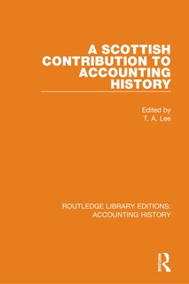 Couverture_A Scottish Contribution To Accounting History