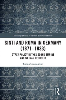 Front cover_Sinti and Roma in Germany (1871-1933)