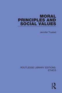 Front cover_Moral Principles And Social Values