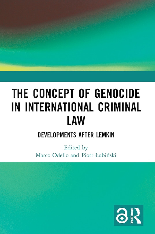 Front cover_The Concept of Genocide in International Criminal Law