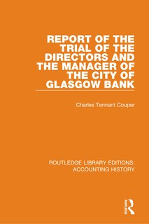 Front cover_Report Of The Trial Of The Directors And The Manager Of The City Of Glasgow Bank
