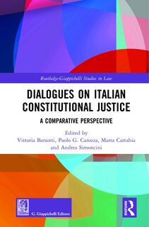 Front cover_Dialogues On Italian Constitutional Justice
