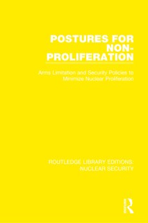 Couverture_Postures for Non-Proliferation