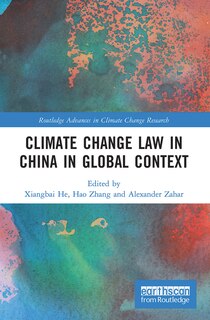 Front cover_Climate Change Law in China in Global Context