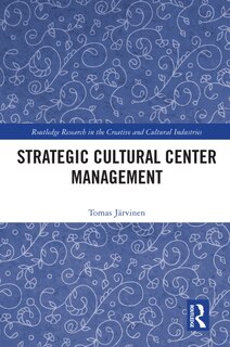 Front cover_Strategic Cultural Center Management