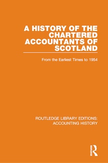 Couverture_A History Of The Chartered Accountants Of Scotland