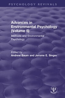 Couverture_Advances In Environmental Psychology (volume 5)