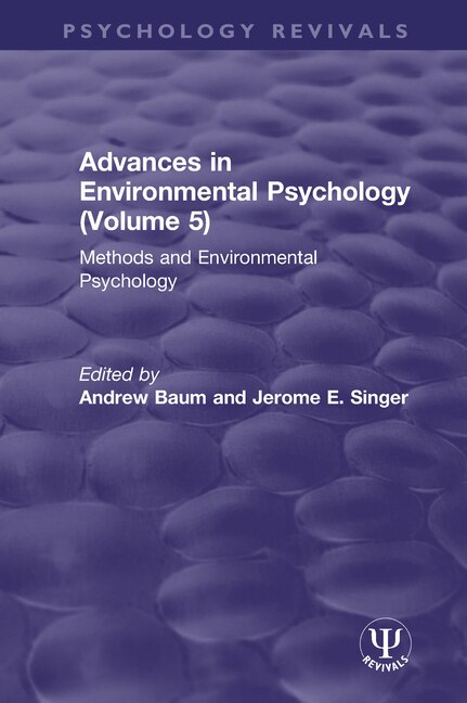 Couverture_Advances In Environmental Psychology (volume 5)