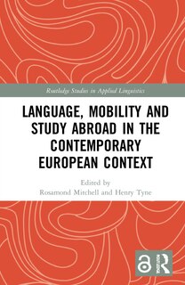 Couverture_Language, Mobility And Study Abroad In The Contemporary European Context