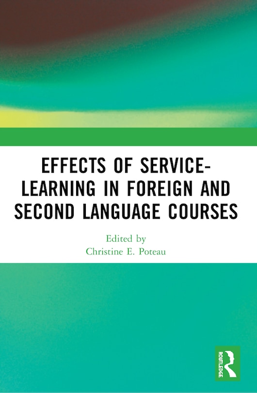 Front cover_Effects of Service-Learning in Foreign and Second Language Courses