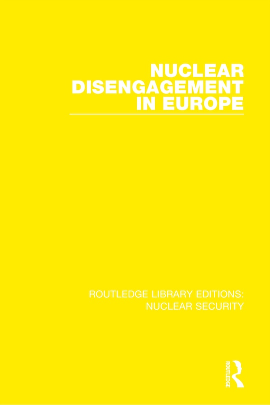 Front cover_Nuclear Disengagement in Europe